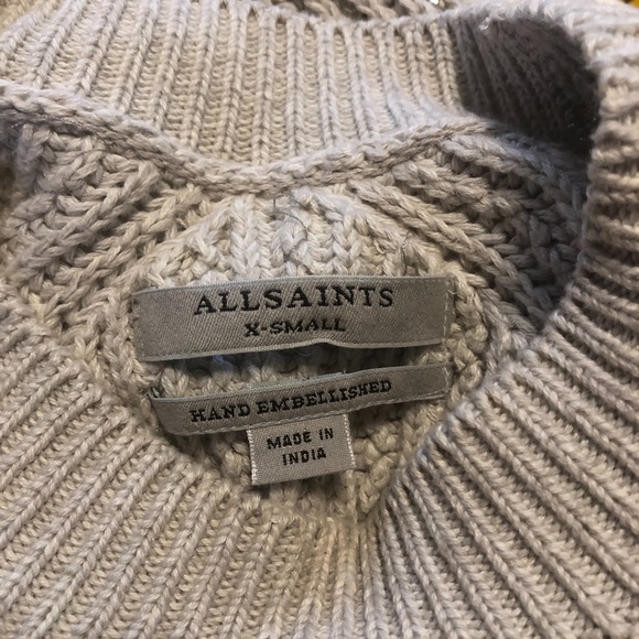 All saints lovisa embellished sweater FINAL PRICE NO OFFERS CONSIDERED - Picture 10 of 14